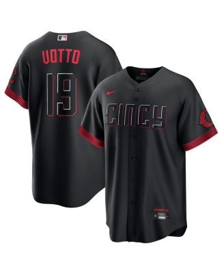 Women's Nike Joey Votto Black Cincinnati Reds 2023 City Connect Replica  Player Jersey 