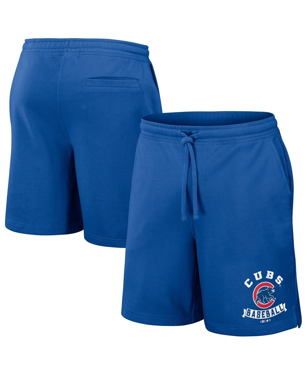 Fanatics Men's Darius Rucker Collection By  Royal Chicago Cubs Team Color Shorts