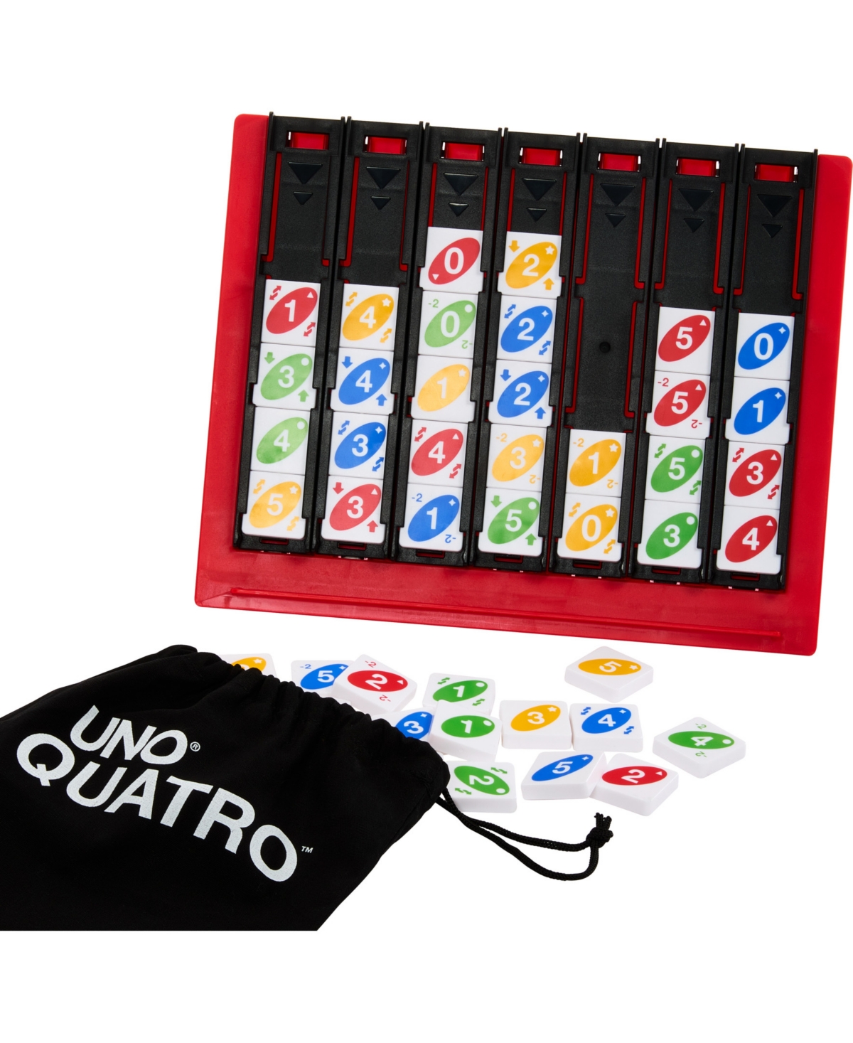Shop Mattel Uno Quatro Game In Multi-color