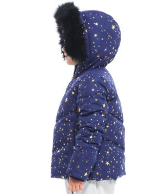 Girls Heavyweight Puffer Jacket Bubble Coat