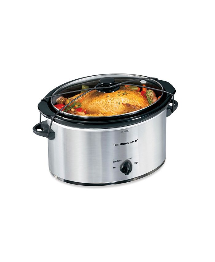 Hamilton Beach 6 Quart Portable Slow Cooker Macy's