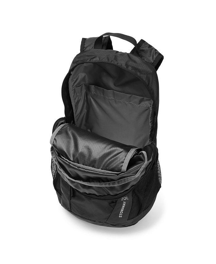 Sac à Dos Eddie Bauer Stowaway 20L - Pliable, Léger - Noir Et Jaune (occasion)