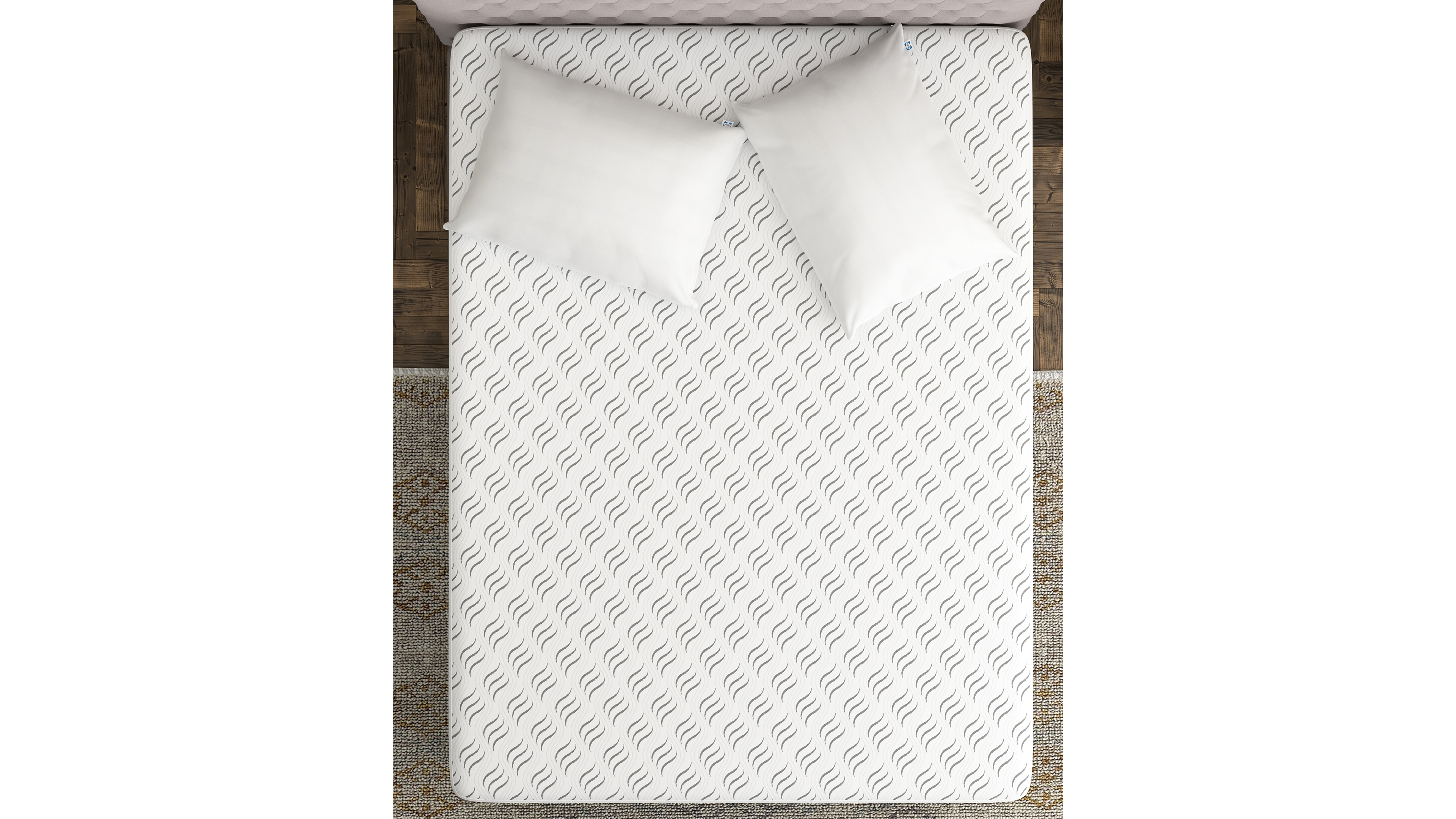 Sealy Flex Charcoal Mattress Protector, Queen