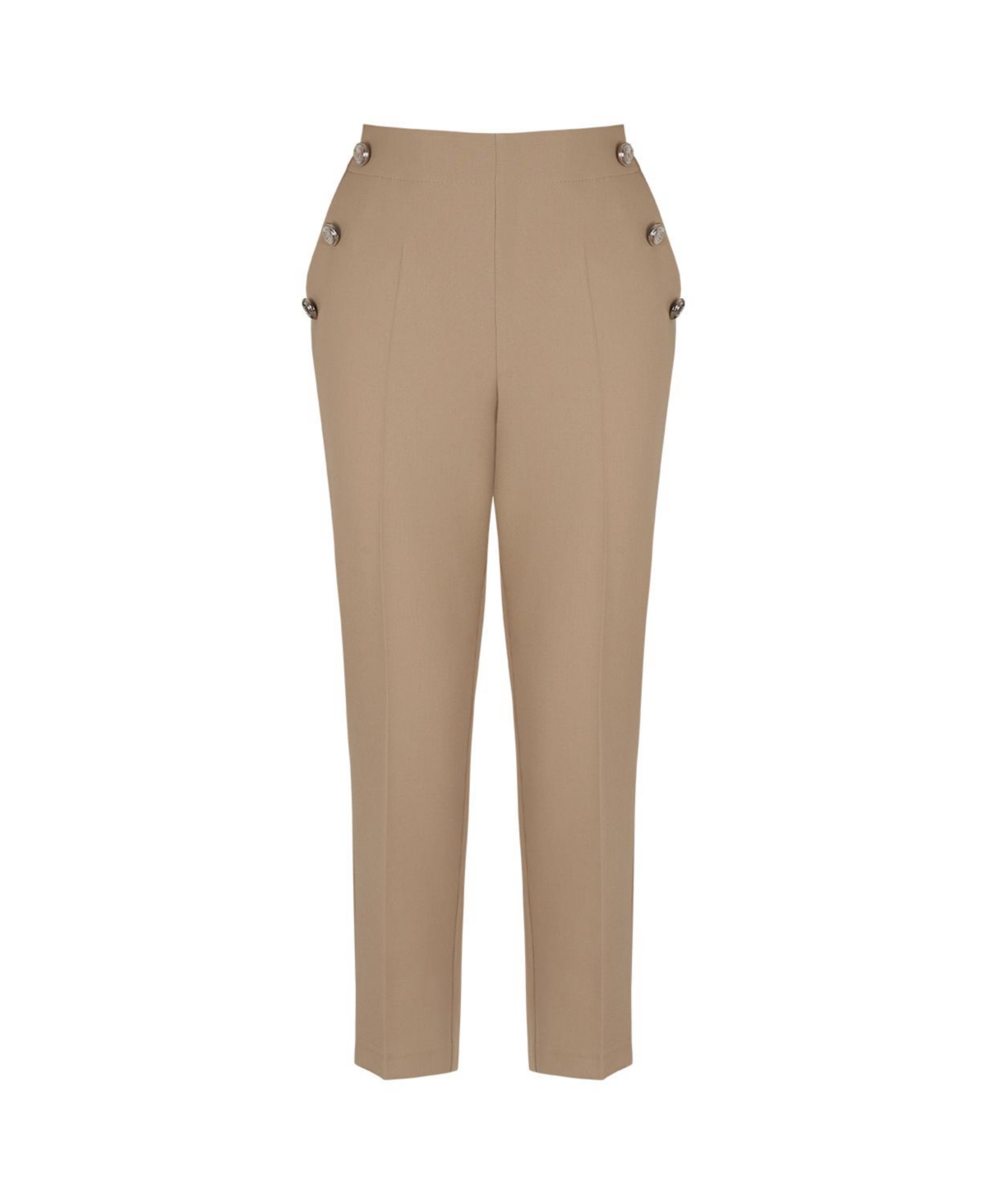 NOCTURNE WOMEN'S BUTTON DETAIL PANTS