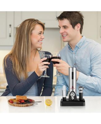 6 in 1Electric Wine Bottle Opener Set Rechargeable Cordless Corkscrew Opener Set