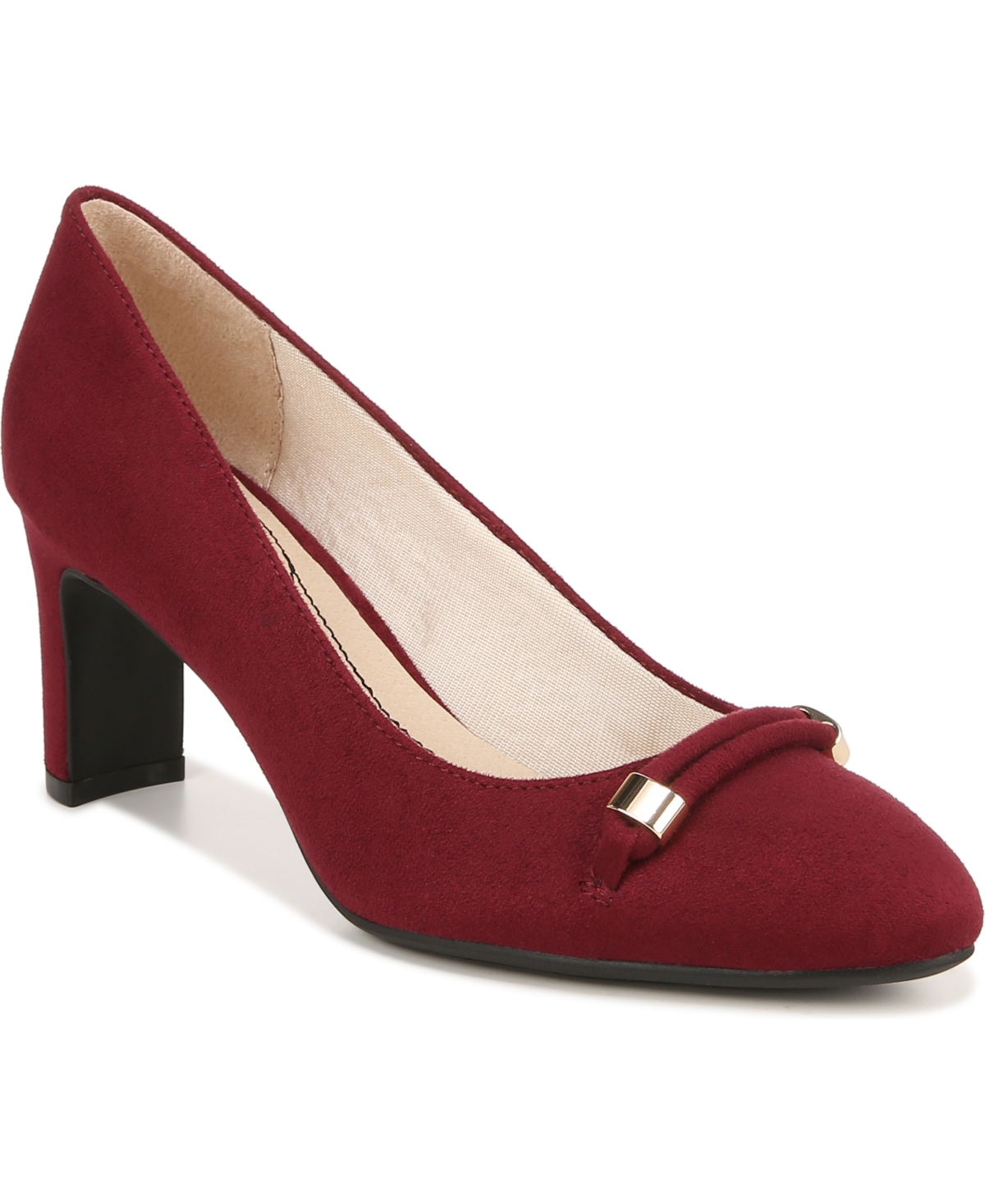 Gianna Pumps - Red Microsuede