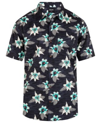 Chemise Hurley One And Only Lido Stretch Black - Eté 2023