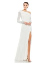 White dress 2025 full sleeve