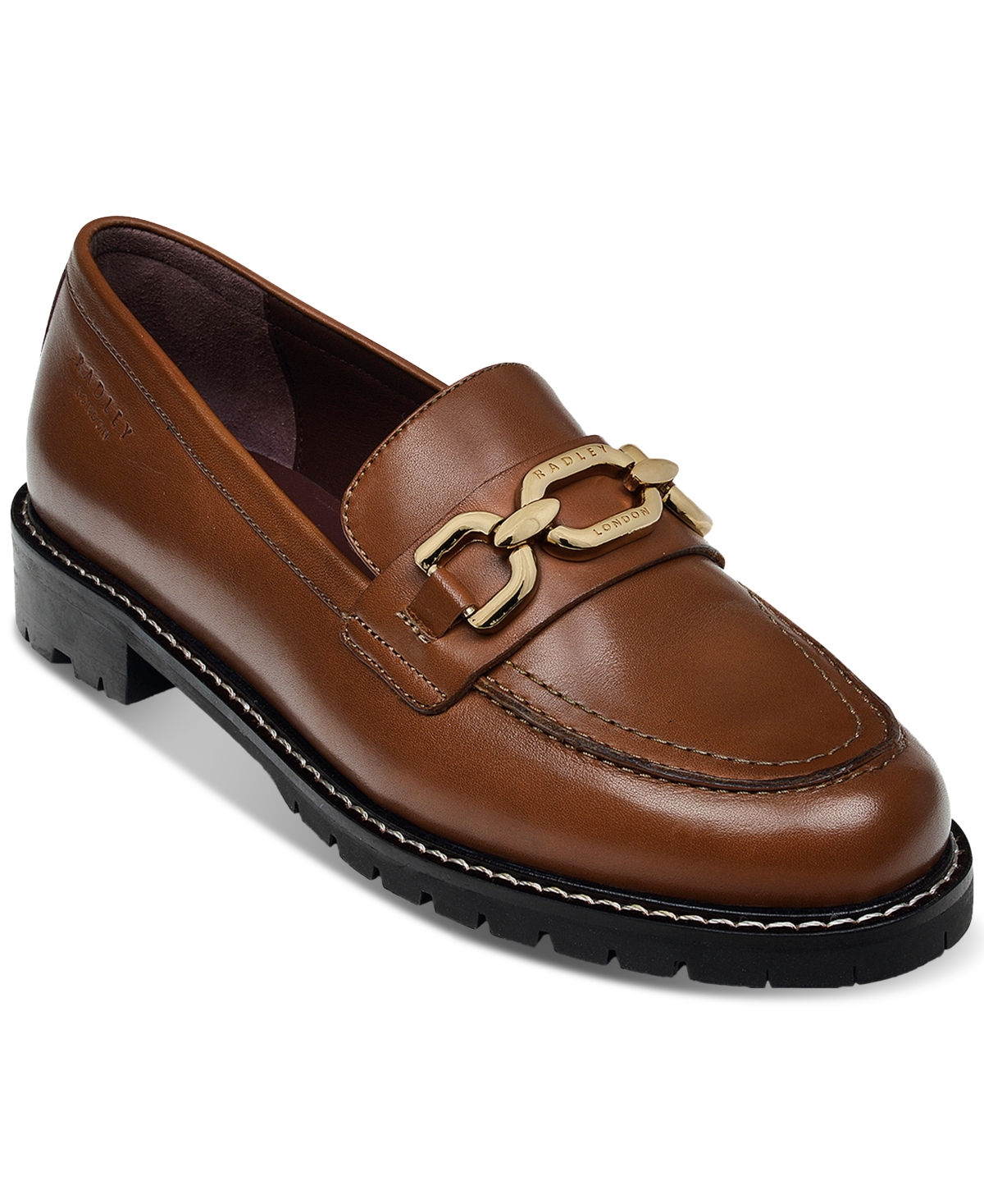 Women's Cavendish Avenue Chunky Chain Loafers - Tan