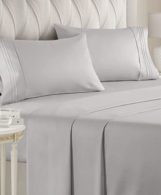 CGK Unlimited 4 Piece Microfiber Sheet Set - Queen