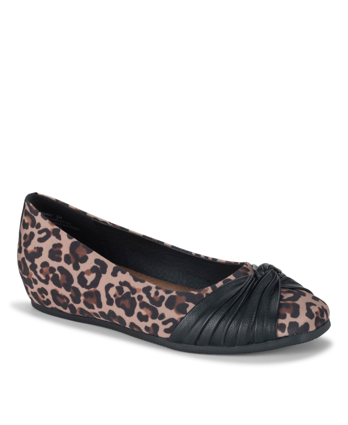 Shop Baretraps Women's Chainey Ballet Flats In Brown Multi