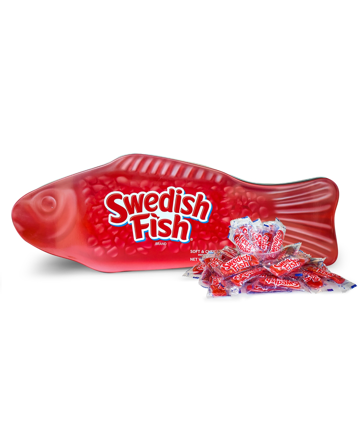 It'sugar Giant Swedish Fish Candy Gift Tin In No Color