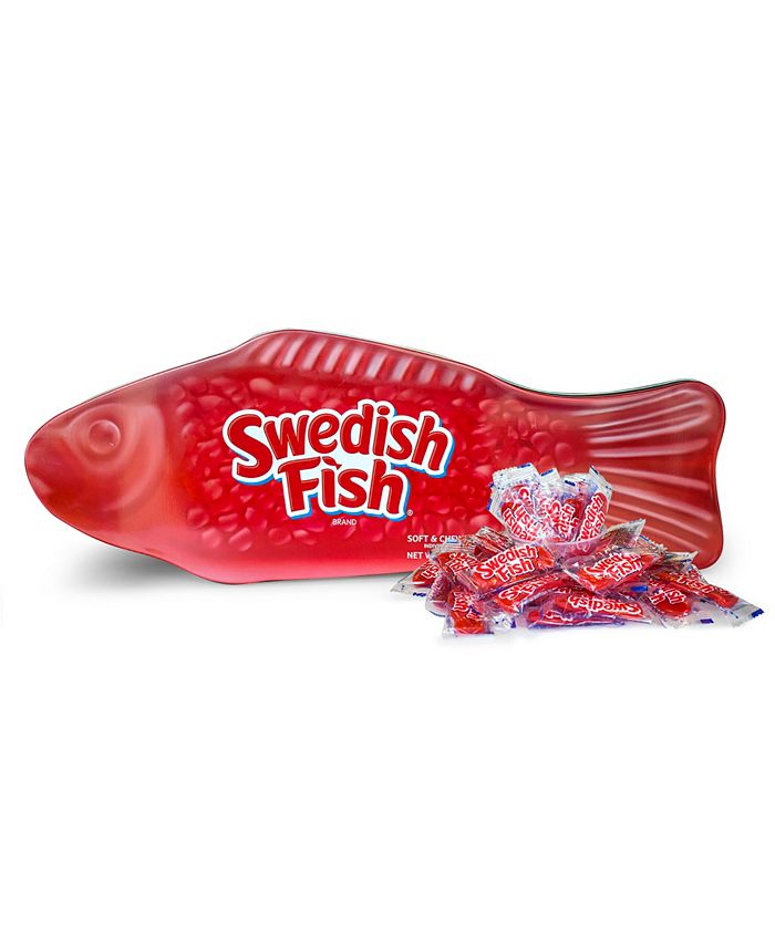 IT'SUGAR Giant Swedish Fish Candy Gift Tin - Macy's