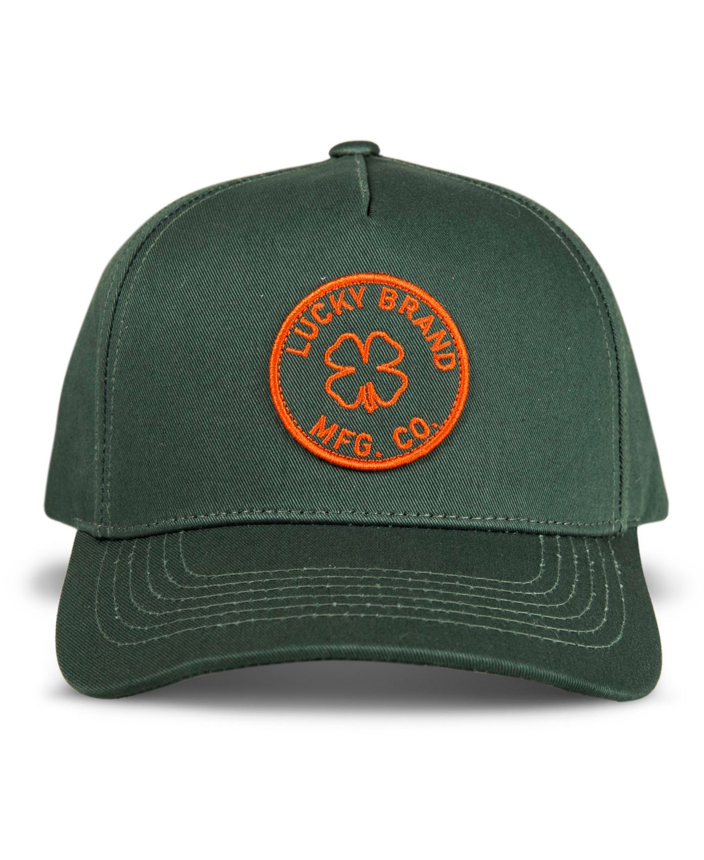 Женский головной убор Lucky Brand MFG Co. Patch Hat, цвет: Тёмно-зелёный — фото 5