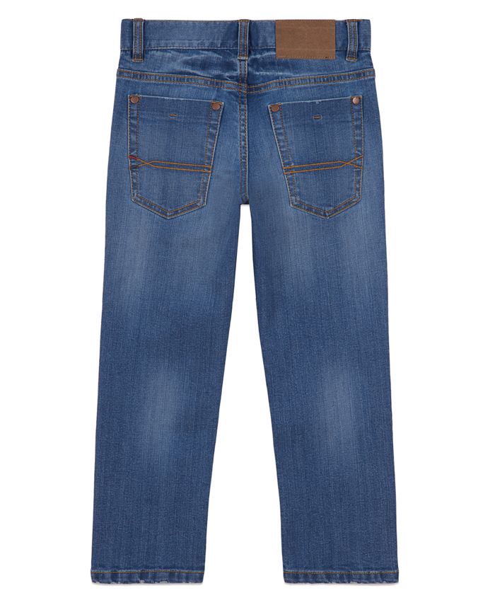 Tommy Hilfiger - Regular-Fit Stone Blue Jeans, Big Boys (8-20)