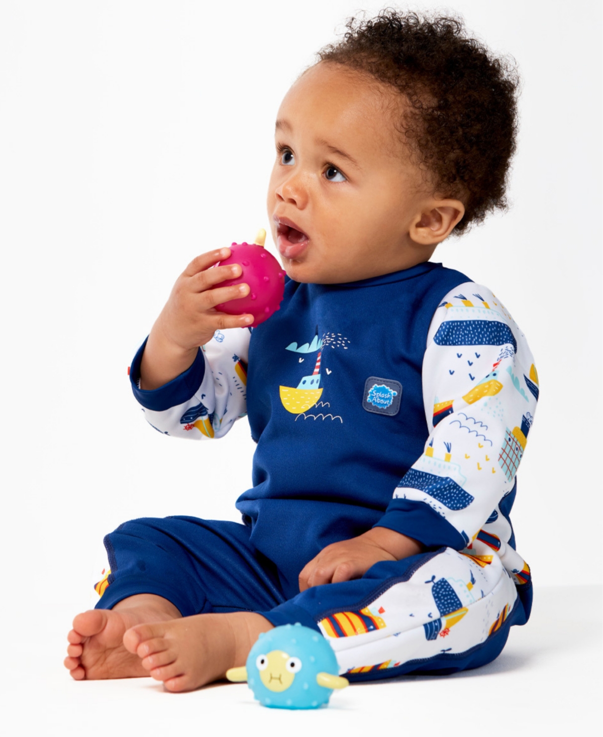 Splash About Baby Boys Warm In One Wetsuit Swimsuit