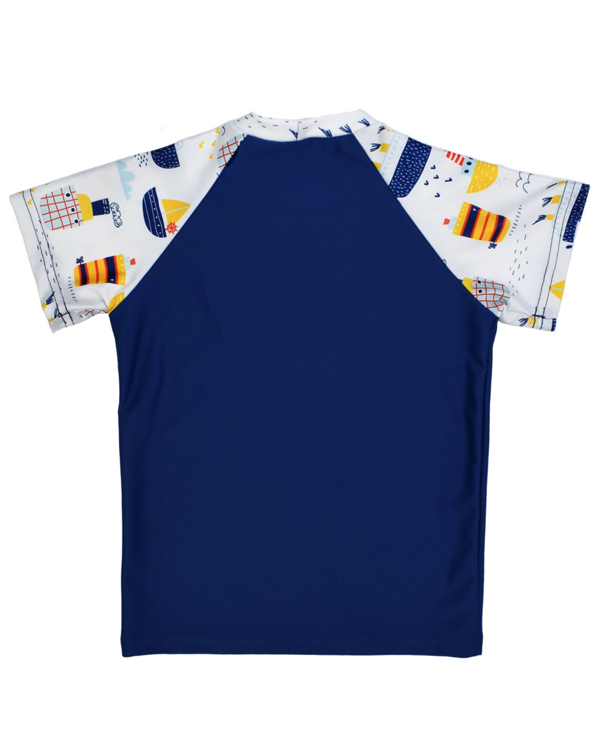 Splash About Toddler BoysShort Sleeved Rash Top - Tug Boats