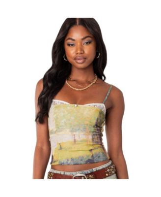 Women's Picture perfect lace bra top