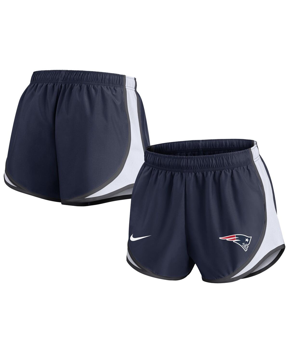 Nike Women's Dri-fit Tempo (nfl New England Patriots) Shorts In Navy