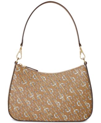 Lauren Ralph Lauren - Danni Crosshatch Leather Small Bag