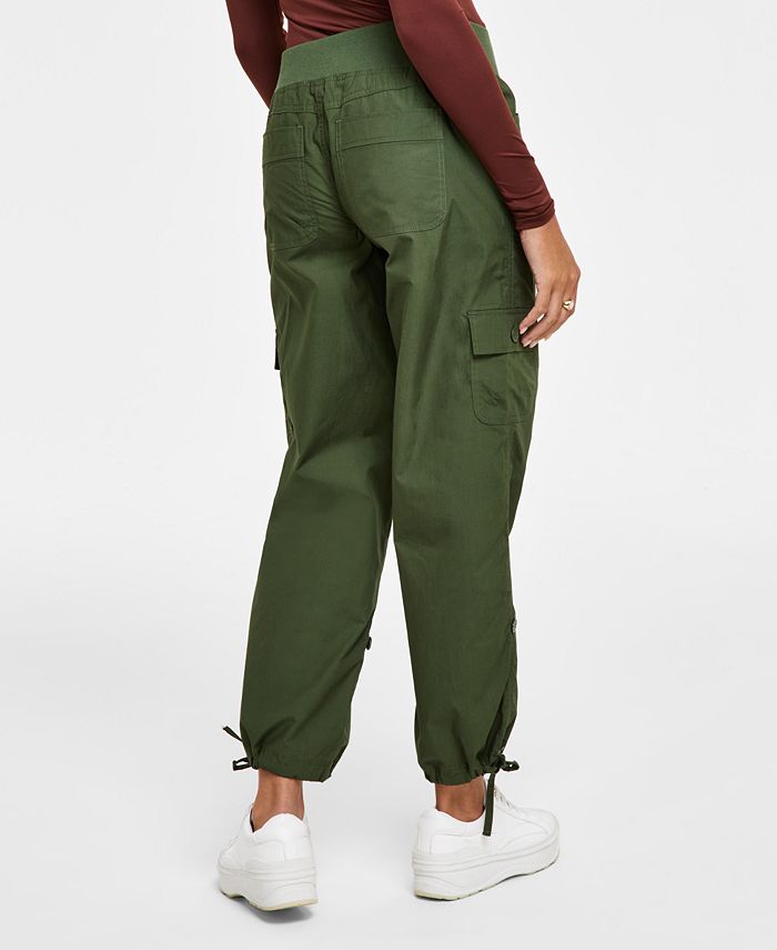 Crave Fame Juniors' High-Rise Pull-On Cargo Pants - Macy's