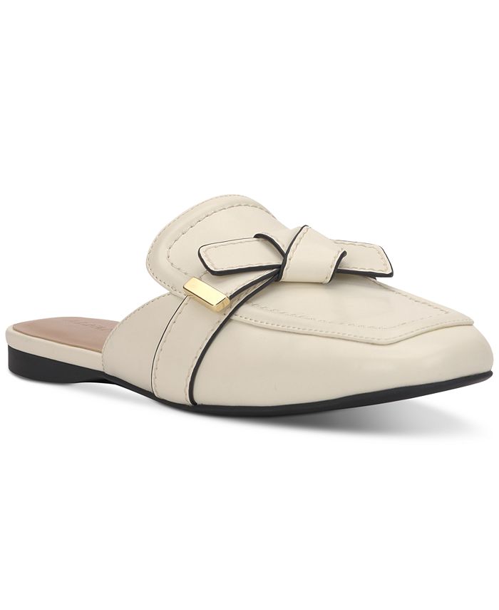 Alfani Women's Parvani Knot-Trimmed Strapped Mules, Created for Macy's ...