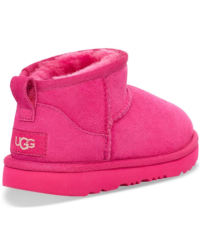 UGG® Kids Classic Ultra Mini Twinface Sheepskin Booties Macy's