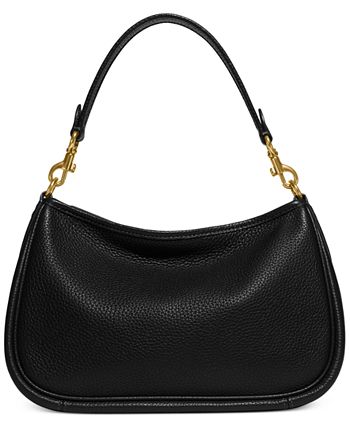 COACH Soft Pebble Leather Cary Convertible Crossbody - Macy's