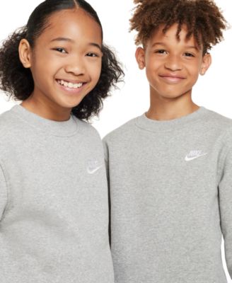 Big Kids Sportswear Club Fleece Classic-Fit Sweatshirt