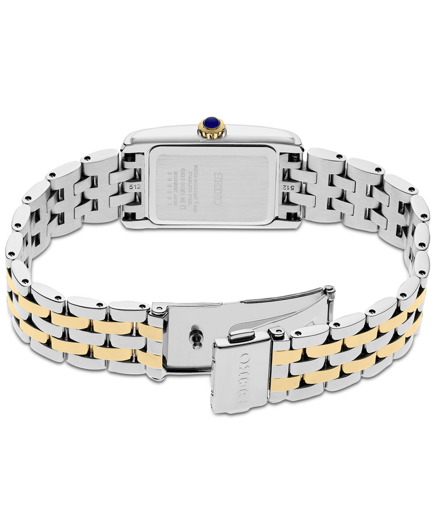 Женские часы Seiko Essentials на браслете, two-tone, 22 мм — фото 3