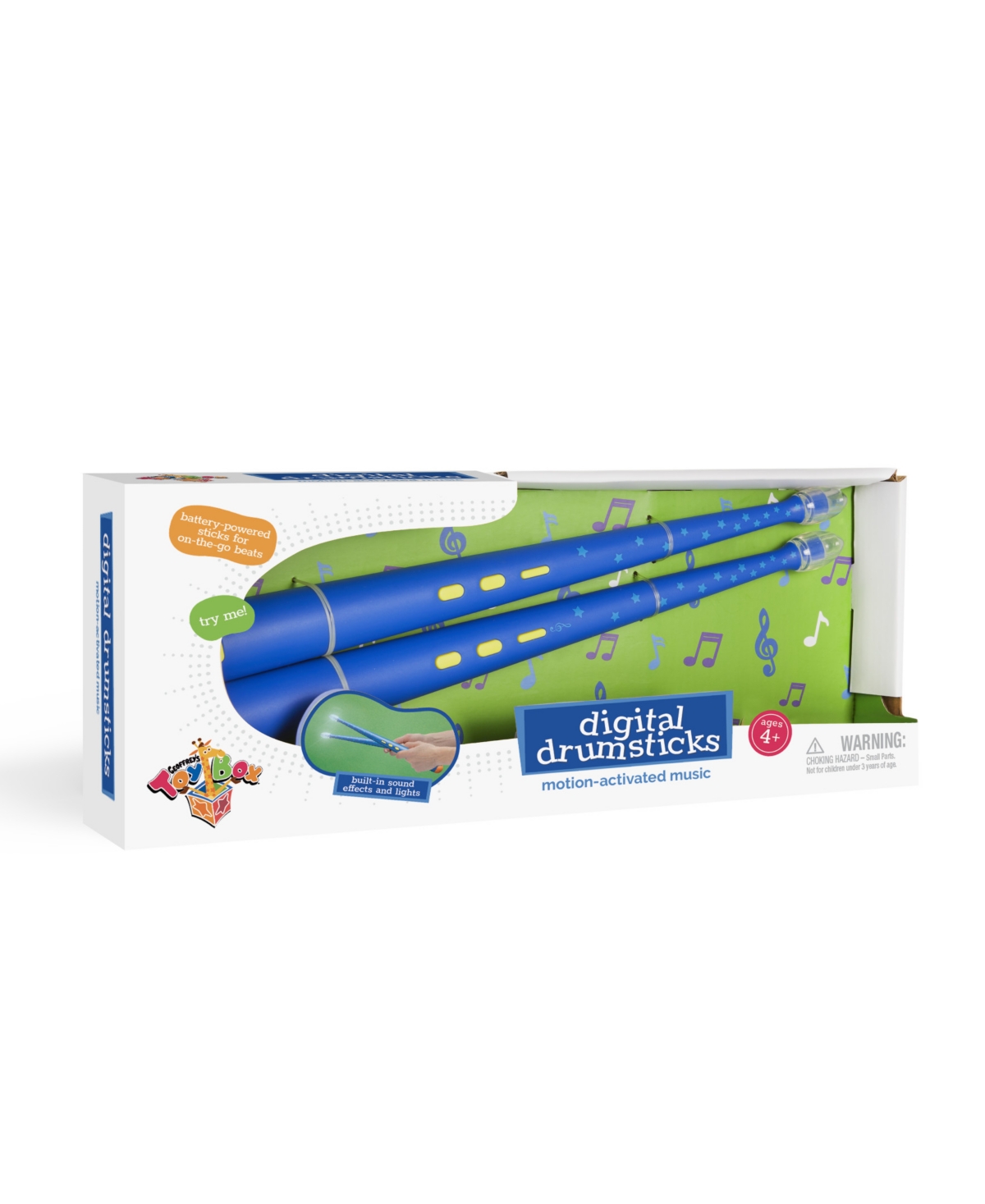 Shop Geoffrey's Toy Box Digital Drumsticks With Motion-activated Music, Created For Macy's In Open Miscellaneous