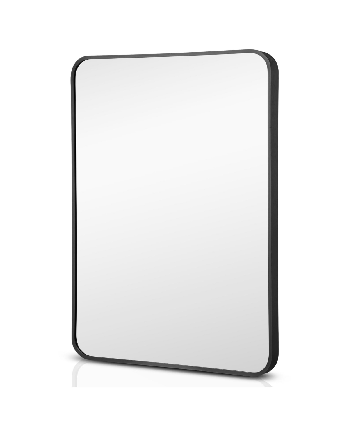 22''x 30''Bathroom Wall Mounted Mirror Aluminum Alloy Frame Decor - Gold