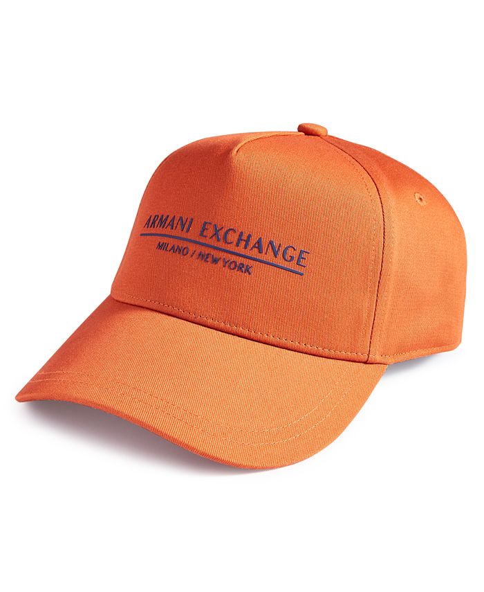 A|X Armani Exchange Men's Logo Baseball Hat - Macy's