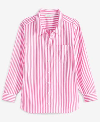 Women's Collared Button-Down Shirt, Created for Macy’s