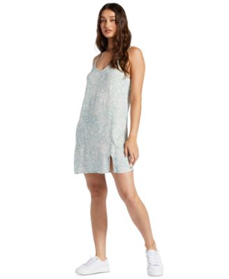 Roxy - Juniors' Daytrip Tropical-Print Mini Sleeveless Dress