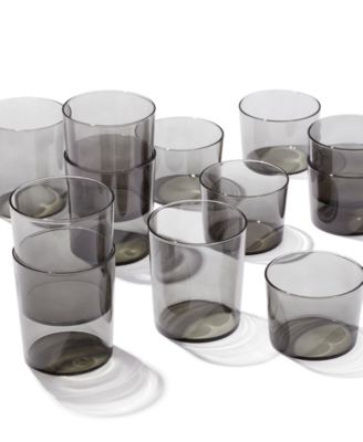 Stackables Smoke Drinkware, Set of 12