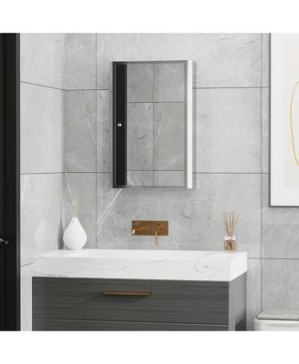 Bathroom Wall Mount Mirro Medicine Storage Cabinet 3 Level New