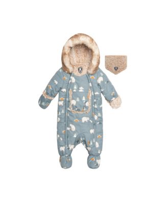 Macys on sale infant snowsuits