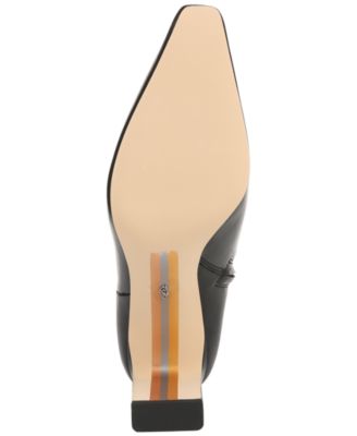 Sylvia Snip-Toe Knee-High Dress Boots, Regular & Wide Calf