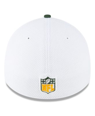 Men's White, Green Green Bay Packers 2023 NFL Sideline 39THIRTY Flex Hat