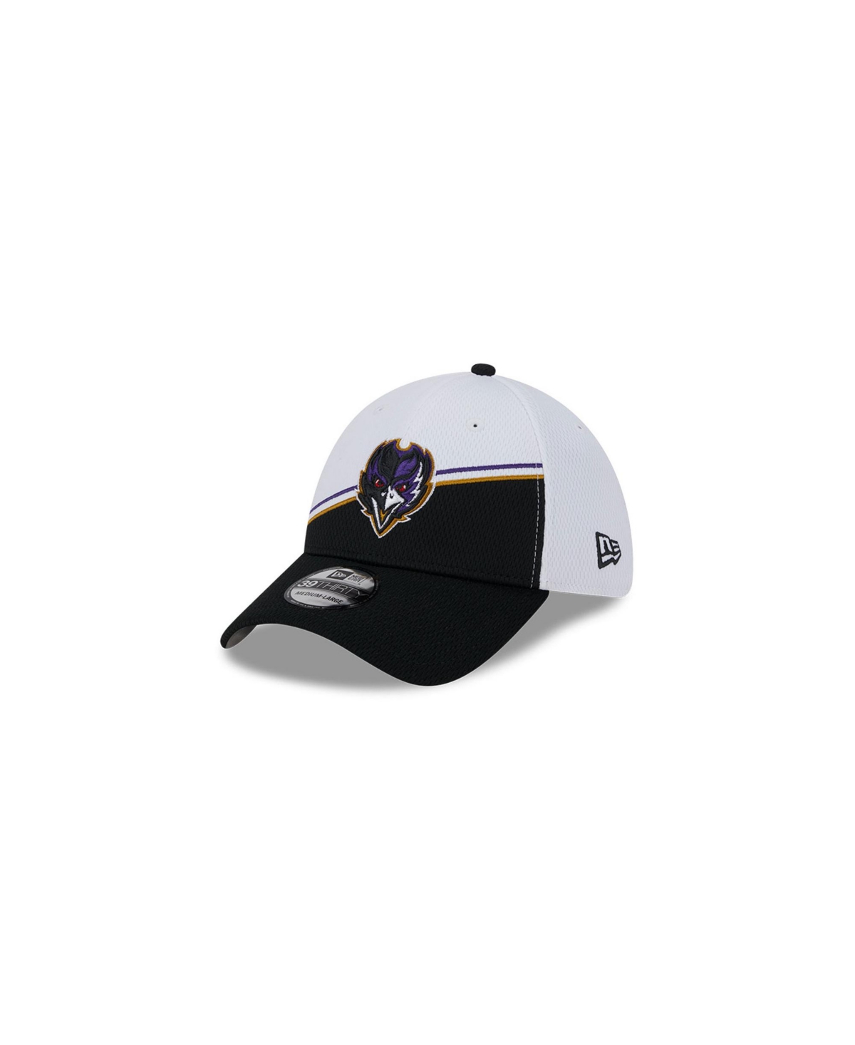Men's New Era Black Baltimore Ravens 2023 Sideline 39THIRTY Flex Hat - Black