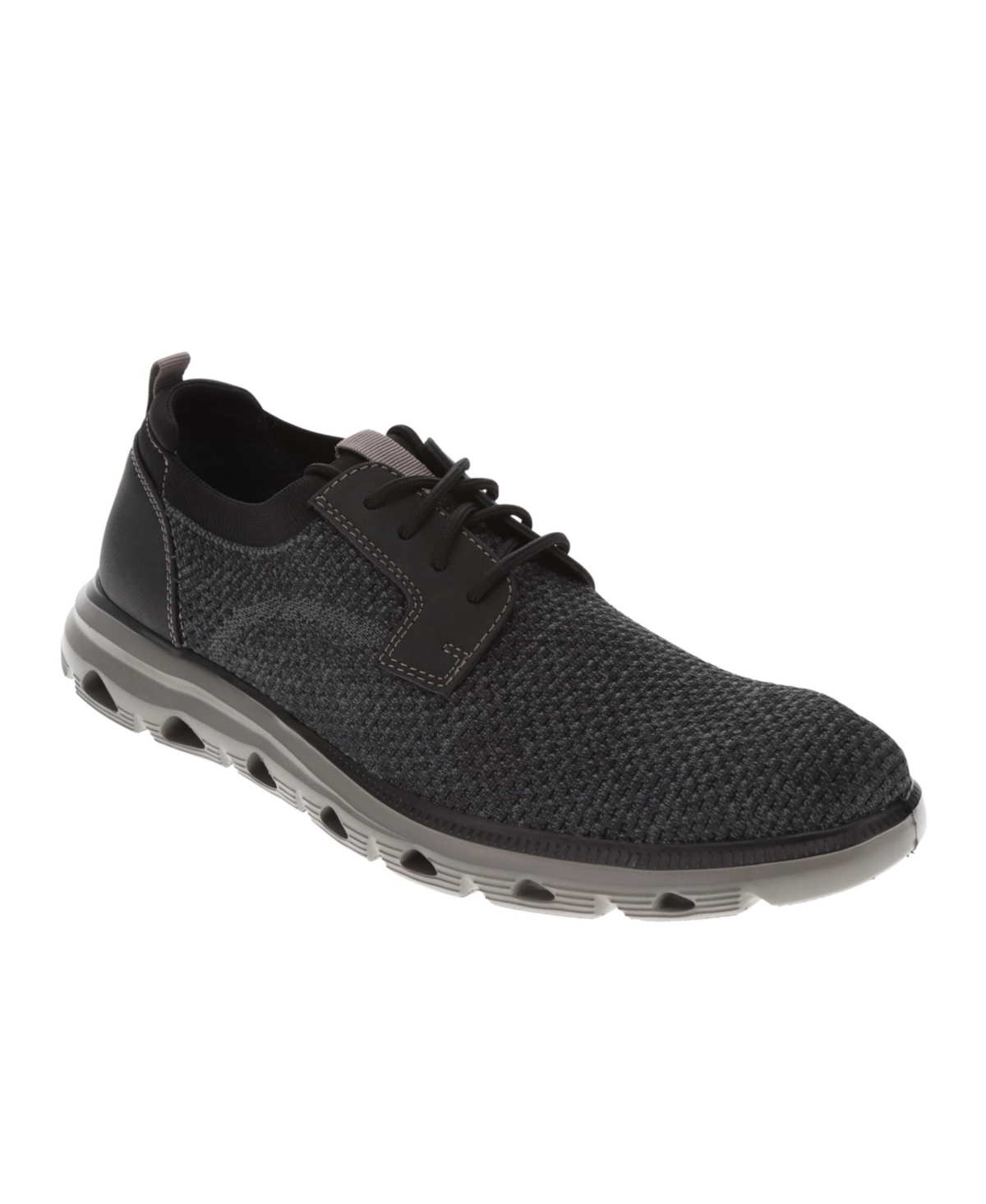 Dockers Men's Fielding Casual Oxford Shoes In Black,gray