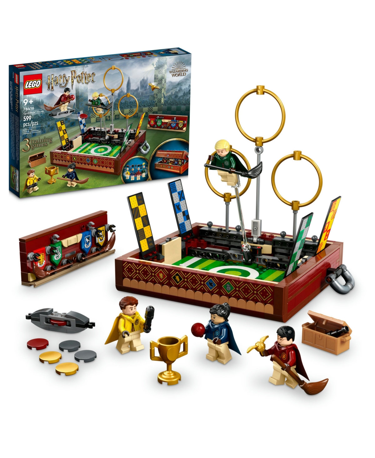Lego Harry Potter 76416 Quidditch Trunk Toy Building Set In Multicolor
