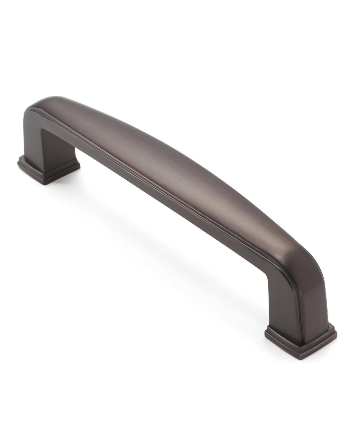 10 Pack Solid Kitchen Cabinet Handles (3-3/4" Hole Centers) - Drawer/Door Hardware - Style T765 - Oil Rubbed Bronze - Oil rubbed bronze