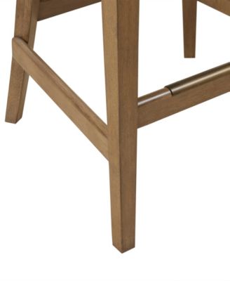 Playa 25" High Handcrafted Rattan Counter Stool