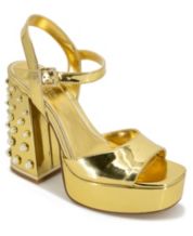 Yellow High Heel Sandals Shop High Heel Sandals Macy s