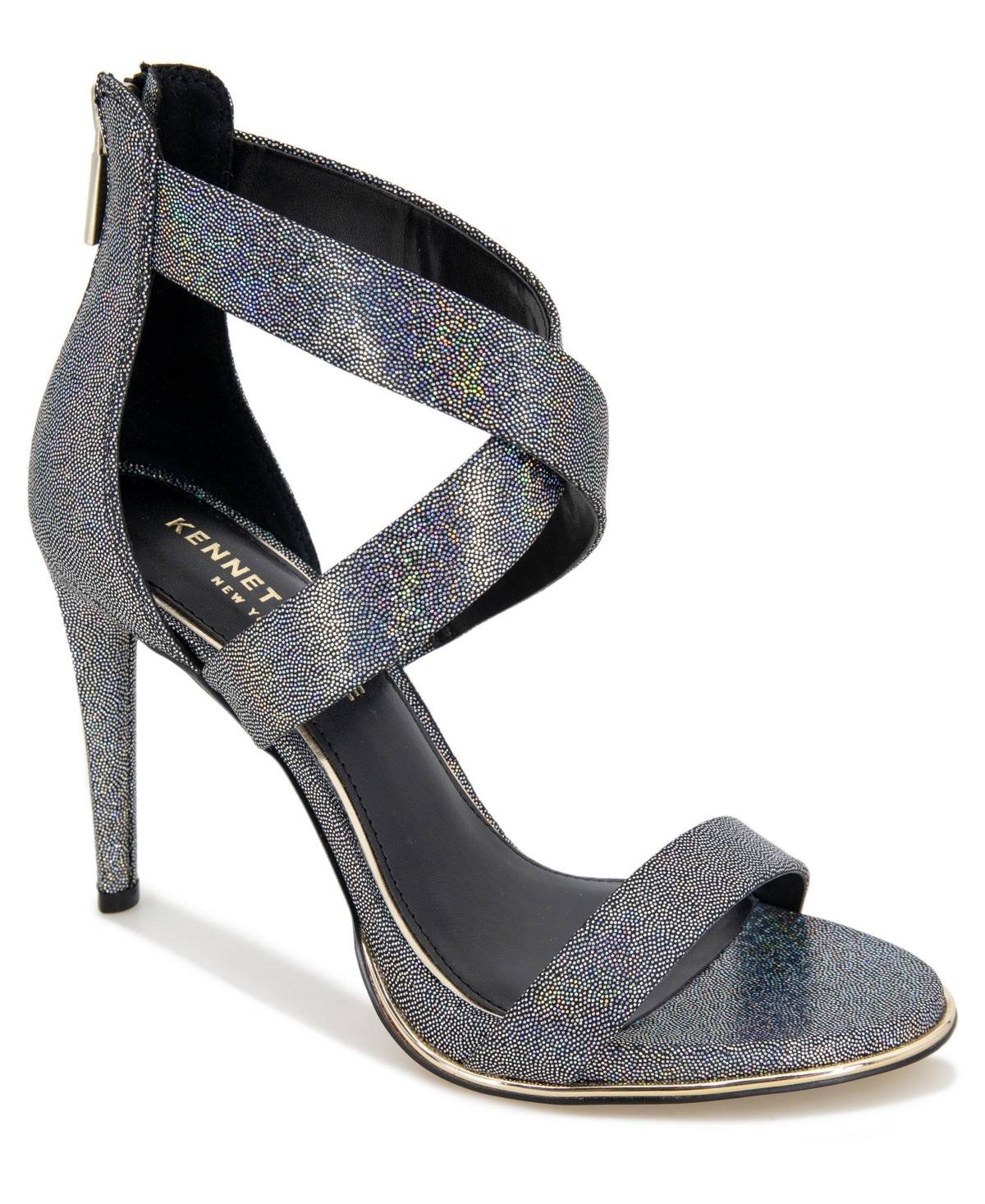 Kenneth Cole New York Women s Brooke Cross Stiletto Dress Sandals