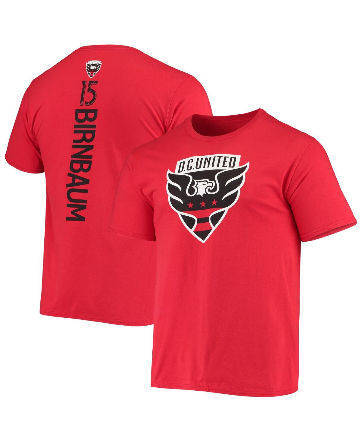 Men's Fanatics Steve BirnbaumD.c. United Backer Name and Number T-shirt - Red
