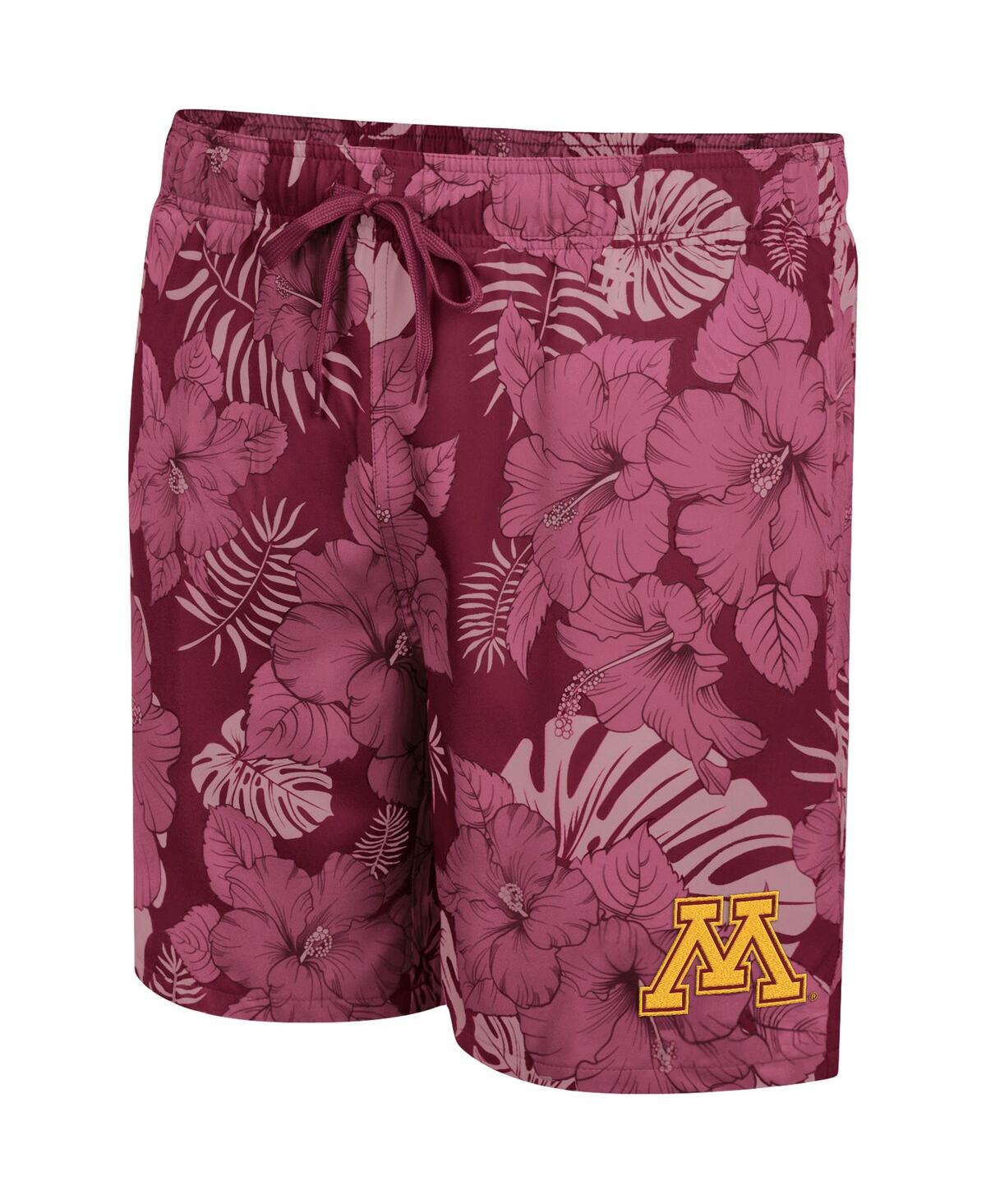 Men's ColosseumMinnesota Golden Gophers The Dude Swim Shorts - Maroon
