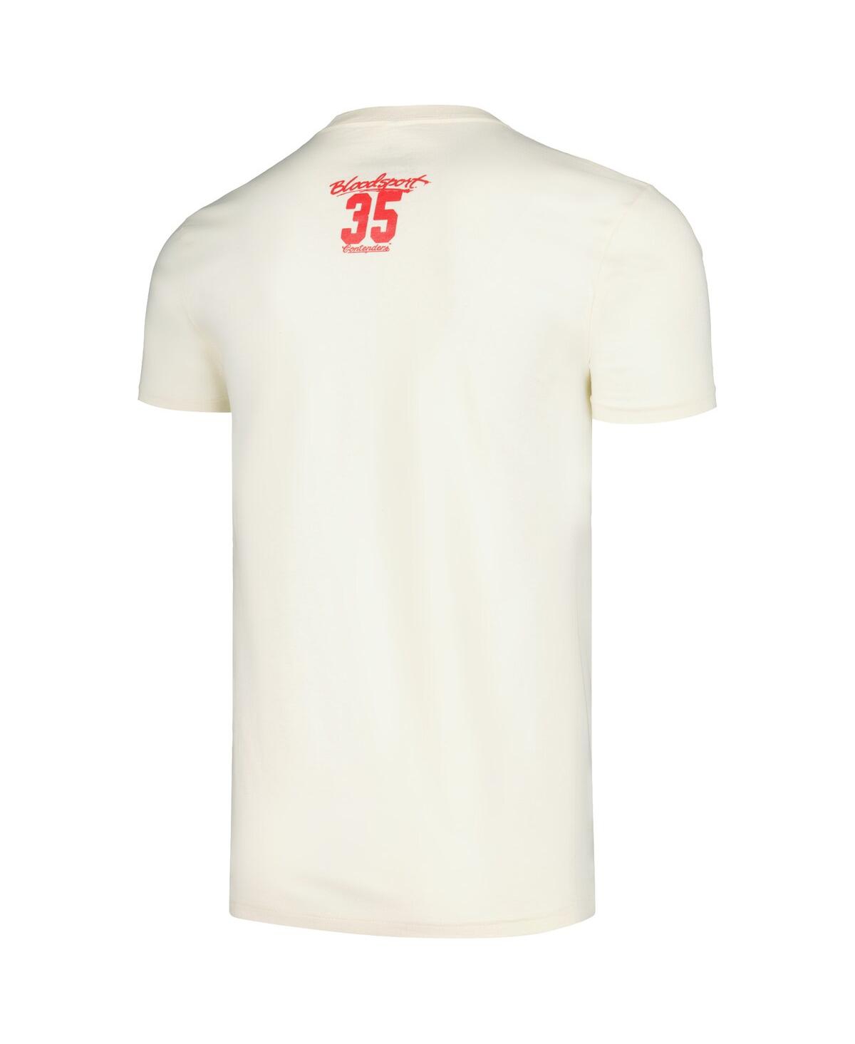 Shop Contenders Clothing Men's  Cream Bloodsport 35th Anniversary T-shirt